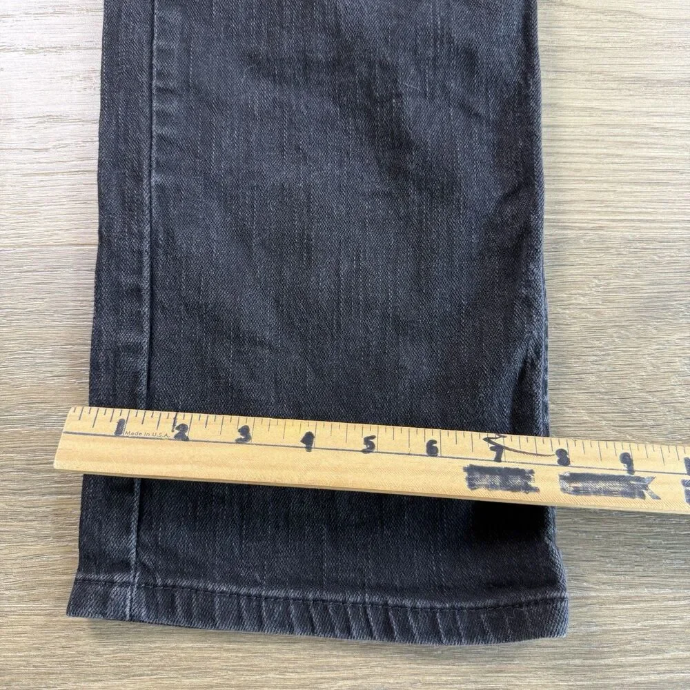 Levis 514 Jeans Men 34x34 (fits 34x32) Straight Fit Work Casual Black Cotton